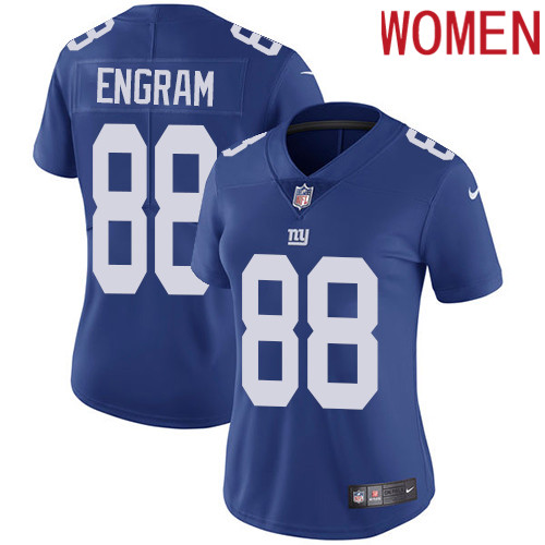 2019 Women New York Giants #88 Engram blue Nike Vapor Untouchable Limited NFL Jersey